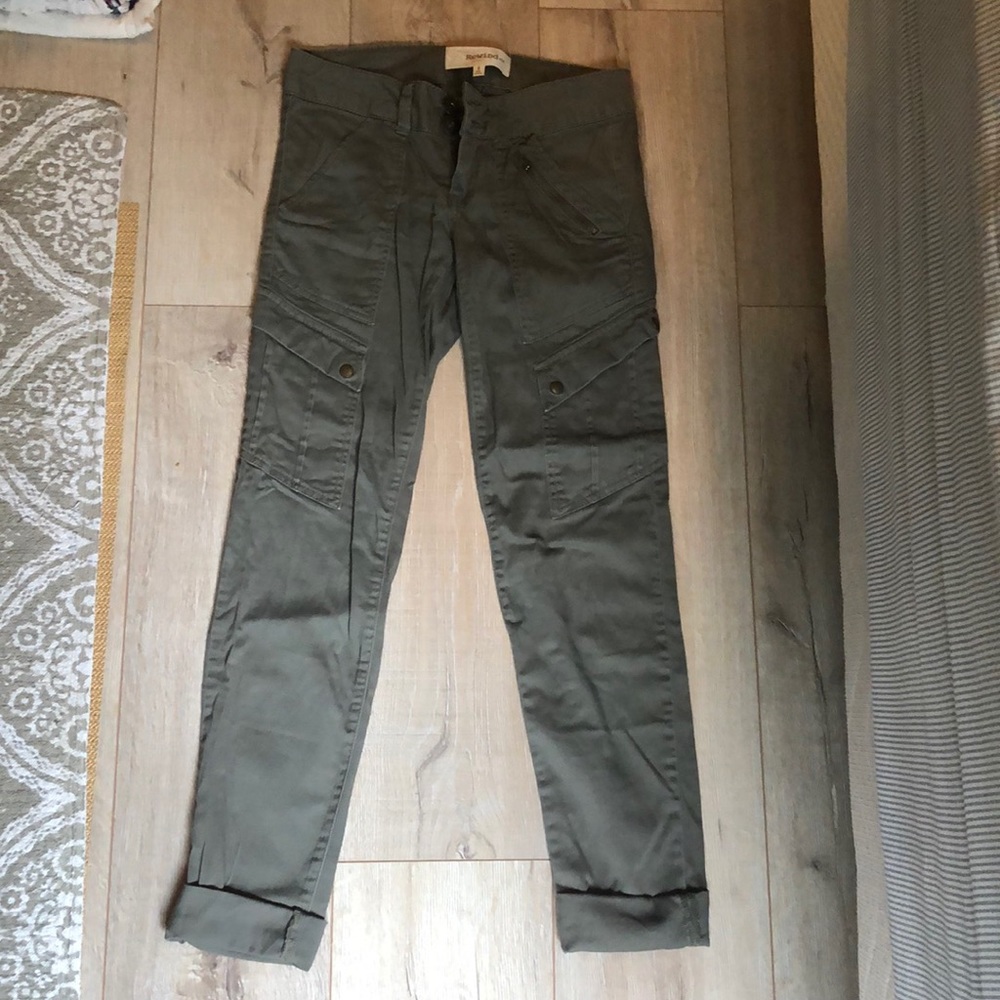 Army green pants